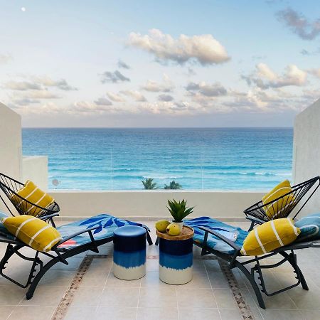 Ocean View Three Bedroom, Three Story Penthouse By The Beach Cancun Dış mekan fotoğraf