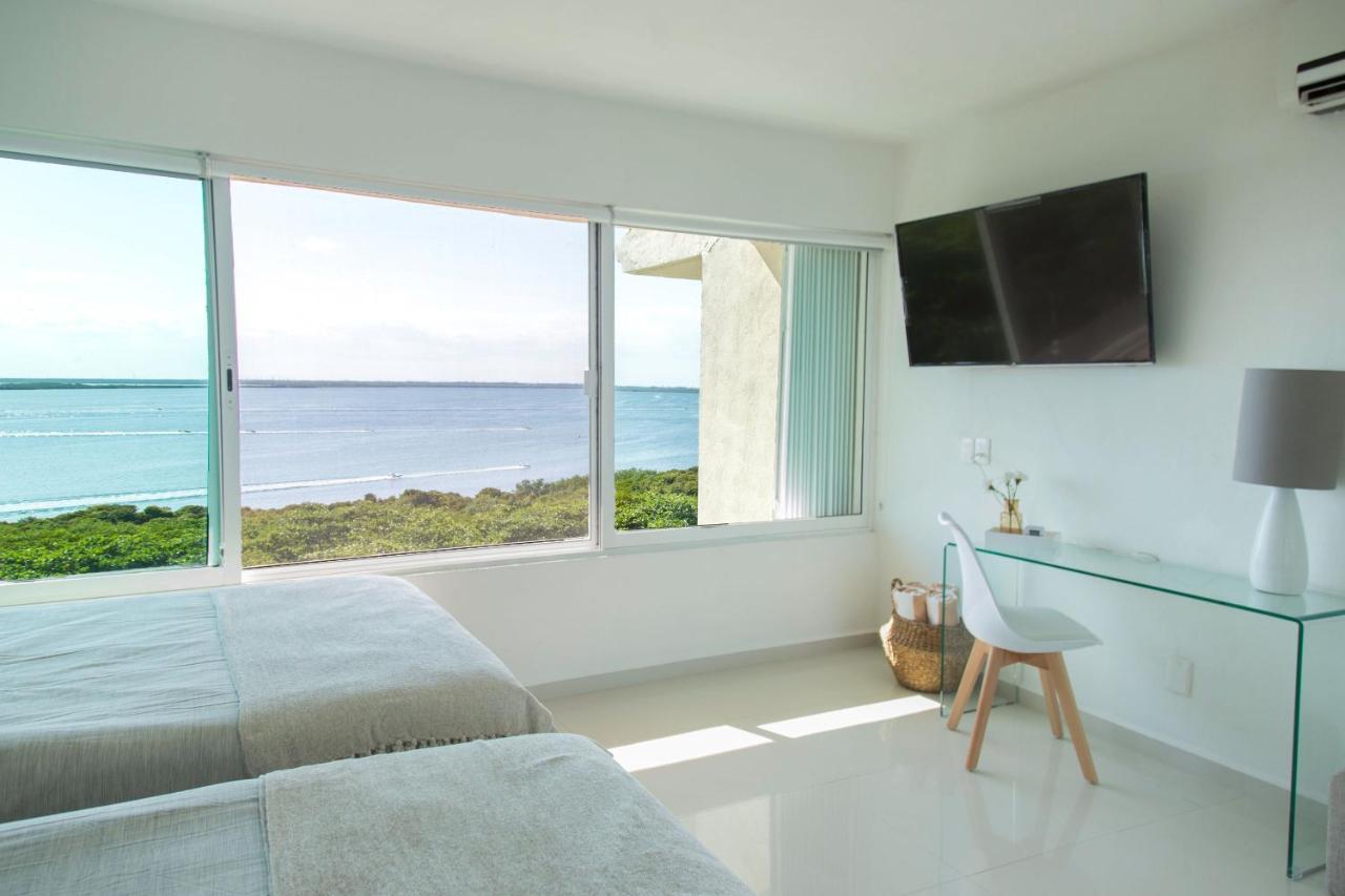 Ocean View Three Bedroom, Three Story Penthouse By The Beach Cancun Dış mekan fotoğraf