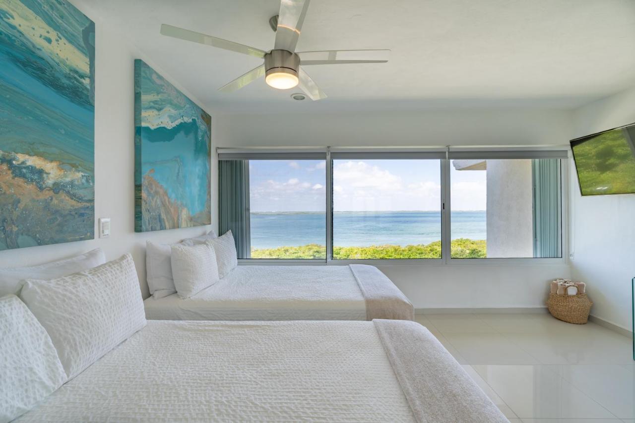 Ocean View Three Bedroom, Three Story Penthouse By The Beach Cancun Dış mekan fotoğraf