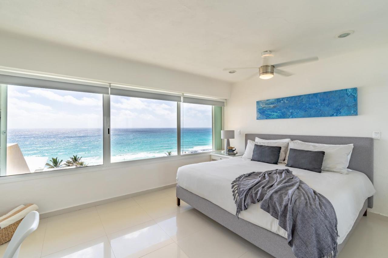 Ocean View Three Bedroom, Three Story Penthouse By The Beach Cancun Dış mekan fotoğraf