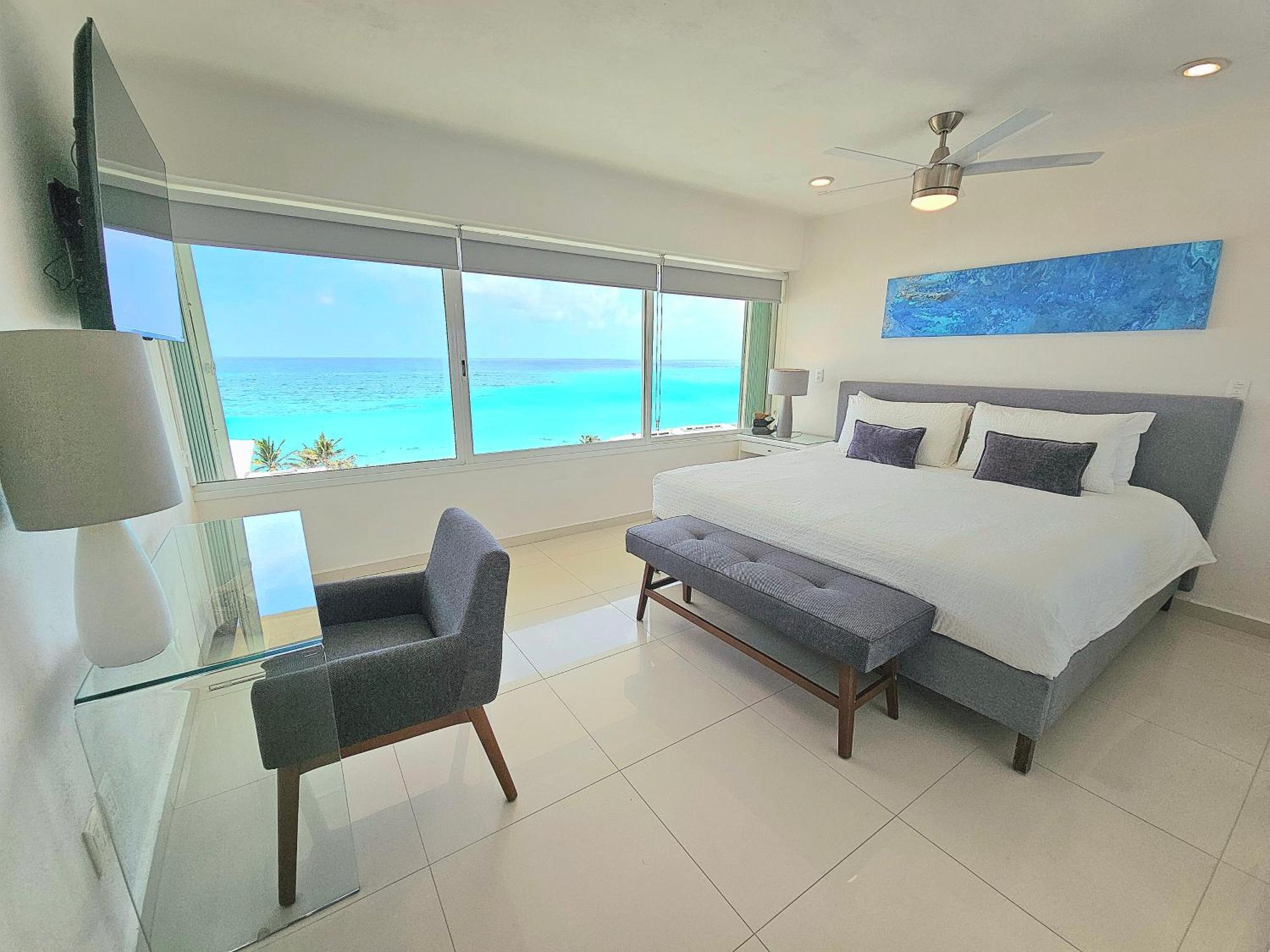 Ocean View Three Bedroom, Three Story Penthouse By The Beach Cancun Dış mekan fotoğraf